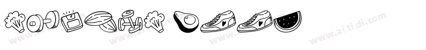 Health Food字体转换 Health Food字体转换